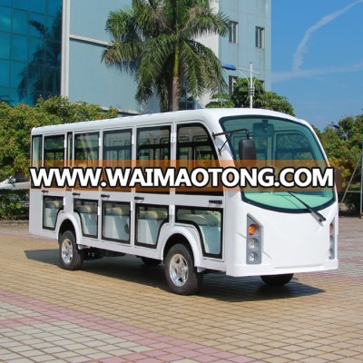 New design 14 Seats electric shuttle car with door