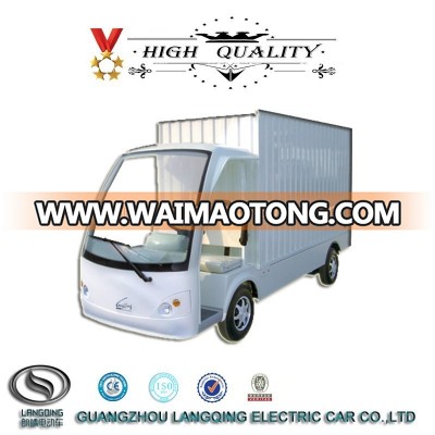 2 seater Chinese Brand LANGQING Mini Electric Cargo Van for sale