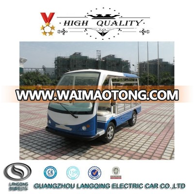 For Hotel Transport Luggage Goods Mini Electric Utility Truck with full roof for sale