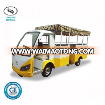 72V 7.5KW AC Motor Electric Mini City bus LQY151A