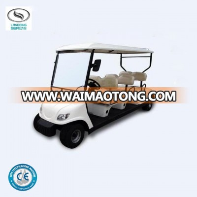 Electric mini club car price electric golf buggy with 6 seaters