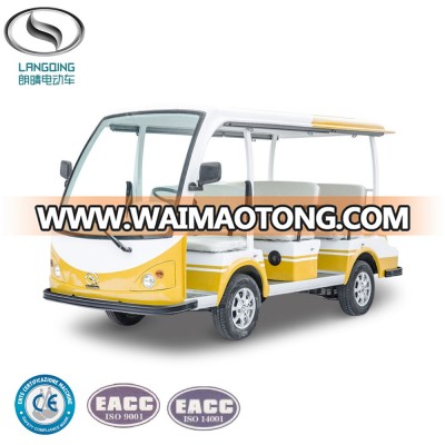 CE Certificate 8 Seats City Bus With AC Motor