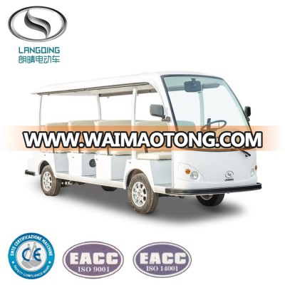 Made in China 11 Seats Electric Passenger Coaches with AC Motor