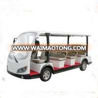 Excellent quality 4 wheel battery powered tourist car new shuttle bus